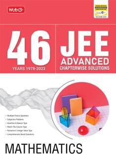 MTG 46 Years JEE Advanced Previous Years Solved Question Papers (1978-2023) with Chapterwise Solutions Mathematics Book | JEE Advanced PYQ For 2024 Exam