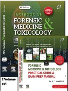 Textbook of Forensic Medicine & Toxicology: Practical Guide & Exam Prep Manual 6/e 2025 by Ignatius P. C