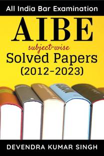 AIBE (All India Bar Examination)  - subject-wise Solved Papers