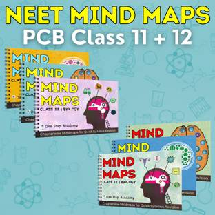 Complete Pcb Mind Maps for Neet | Set of 6 Books  - Meiosis Publications | NEET 2025/2026