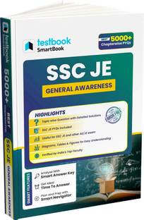 SSC JE General Awareness SmartBook with 5000+ Chapterwise PYQs | Ideal for SSC JE, AE/JE & Govt Exams  - General Awareness Book for SSC JE, AE/JE & Govt Exams – 5000+ Solved Questions