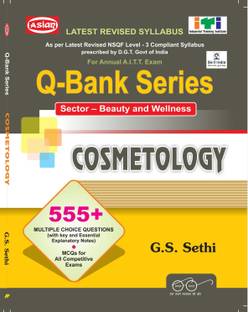 Q-Bank Series Cosmetology/ Multiple Choice Questions / All Competitive Exams