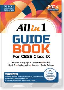 Cbse All in 1 Guide Book for 2024 Examination : Class Ix (Edition-1)