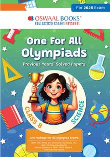 One for All Olympiads Previous Years' Solved Paper Class 8 Science For 2025 Exam