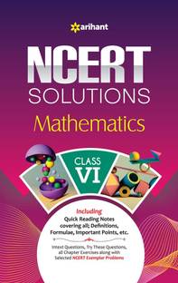 Arihant NCERT Solutions Guide for Class 6 Mathematics 2024 Chapterwise Notes, Definitions, Keywords, Paheli and Boojho Questions, NCERT and Exemplar Solutions