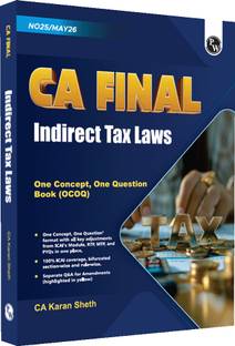 Pw Ca Final-Indirect Tax Laws- One Concept, One Question(Ocoq) Q&A Boo