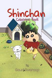 Shinchan Colouring Book