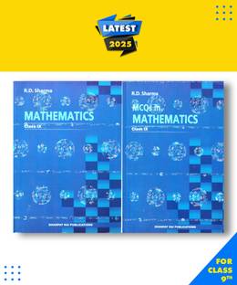 RD SHARMA MATHEMATICS FOR CLASS 9TH CBSE EDITION BOOKS, R D SHARMA, R.D. SHARMA|New Latest Edition For 2025-2026