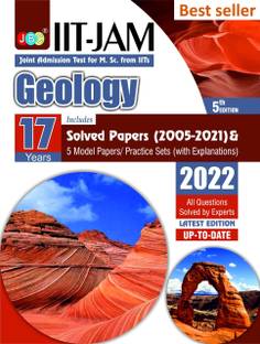 IIT JAM Geology Book For 2022, 17 Previous IIT JAM Geology Solved Papers And 5 Amazing Practice Papers, One Of The Best MSc Geology Entrance Book Among All MSc Entrance Books And IIT Jam Geology