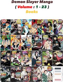 Demon Slayer Manga Books (Volume : 1-23)