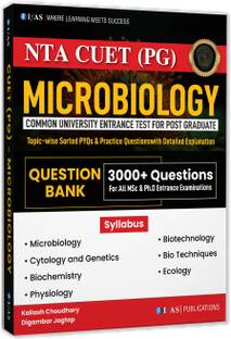 CUET PG Microbiology PYQ Book | Previous Year Solved Question Papers  - 2026 | 3000+ Questions with Detailed Solutions (Unit Wise Sorted) | Practice Questions with Explanation | Bestselling PYQ Book for NTA CUET PG & MSc Microbiology Entrance Exam | Two Brothers Publications