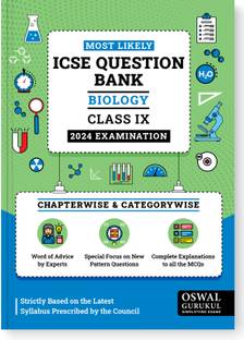 Oswal - Gurukul Biology Most Likely Question Bank for ICSE Class 9 for 2024 Exam - Chapterwise & Categorywise Questions, Latest Syllabus Pattern, Completely Solved MCQs