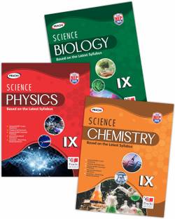 Prachi Science Class 9 Combo Set of three books (Physics, Chemistry and Biology)