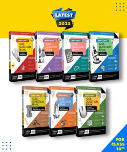 Gurukul By Oswal Most Likely ICSE Question Bank Class 10 Bundles Set of 7 : Physics, Chemistry, Maths, Biology, History & Civics, Geograpgy, Computer Applications for Exam 2025 Paperback, Oswal Publishers|New Latest Edition For 2025-2026