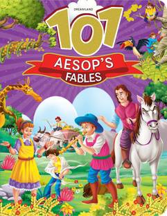 101 Aesop's Fables  - Great Tales With Morals | Educational Fun Learning Book, Storybook for kids, Kids learning stories, Bedtime Story Book for Children