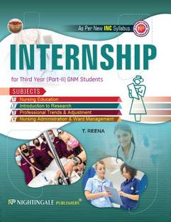 Internship for Third Year ( Part - II) GNM Students, 3rd Edition 2025 - 2026