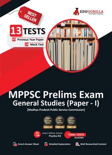 MPPSC Prelims Exam 2023 (Paper I) General Studies (English Edition) - 10 Mock Tests and 3 Previous Year Papers (1300 Solved Objective Questions) with Free Access to Online Tests  - 1300+ Solved Objective Questions (10 Mock Tests + 3 Previous Year Papers)