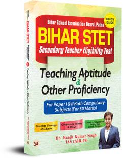 Bihar Stet Secondary and Senior Secondary Teacher Eligibility (Guide P
