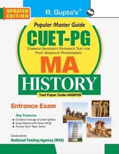 CUET-PG: MA-History/MA-History & Archaeology Entrance Exam Guide