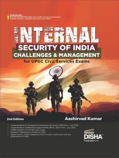 Internal Security of India - Challenges & Management for Upsc Civil Services Mains Exam - Latest & Updated with Ip