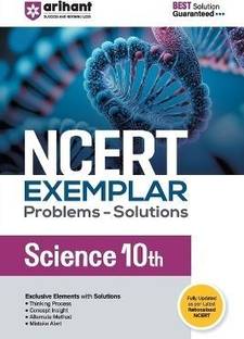 Arihant NCERT Exemplar Science 10th Problems & Solutions with Exclusive Elements Thinking Process, Concept Insight, Mistake Alert