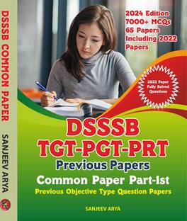 DSSSB TGT PGT PRT - Previous Papers & MCQs (Common Paper Part 1st) - English Language