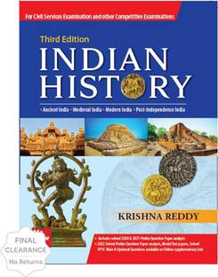 Indian History for UPSC (English|3rd Edition) | Civil Services Exam | State Administrative Exams