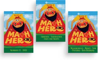 Class 1 Math Hero Set of 3 Books