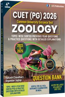 CUET PG Zoology PYQ Book | Previous Year Solved Question Papers  - 2026 Entrance Exam Book | Topic-wise PYQs (2022-2024) with 4000+ Practice Questions & Detailed Solutions | Best Seller Zoology PYQ Book for NTA CUET PG & MSc Zoology Entrance Exams | Two Brothers Publications
