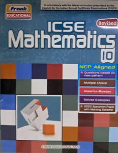 Frank ICSE Mathematics for Class-10 for 2025- 2026 Examination