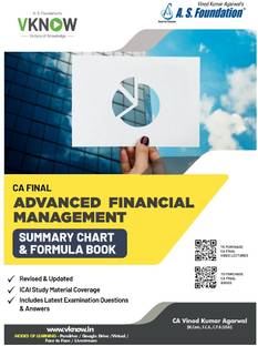CA Final AFM Summary Chart & Formula Book (New Scheme) By CA Vinod Kumar Agarwal  - CA Final AFM Summary Chart & Formula Book (New Scheme) By CA Vinod Kumar Agarwal