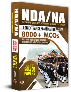 NDA/NA National Defence Academy & Naval Academy Entrance Examination Guide 7500+ MCQs With Latest Solved Papers