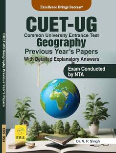 CUET UG Geography Exam Previous Year's Papers With Answer (English Medium)