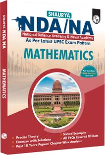 PW Shaurya NDA/NA Mathematics Book | National Defence Academy & Naval Academy Entrance Examination (As per Latest UPSC Exam Pattern) (2023 Edition)