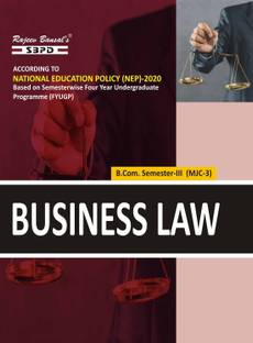 Business Law  - B.Com 3rd Semester MJC 3 Syllabus According to National Education Policy based on CBCS for Semesterwise FYUGP 1 Edition
