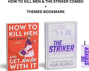 HOW TO KILL MEN AND GET AWAY WIT IT + THE STRIKER | THEMED BOOKMARK | 2 BOOKS COMBO | ENGLISH
