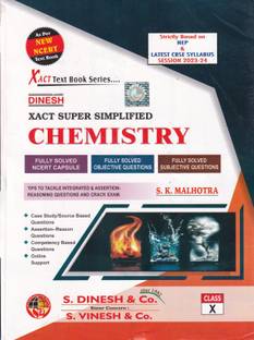 XACT Super Simplified Chemistry For Class 10 - CBSE - Examination 2023-2024