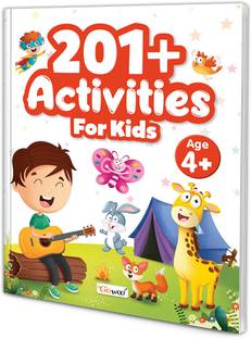 201+ Activity book for Kids - Age 4+ : Learning Activity for Kids, Activity Book For Children, Preschool learning workbook, Mazes, Spot the difference, Matching games, Patterns, Brain games, Hide and seek, Word search, Rhymes, Puzzle, All about me, Join the dots