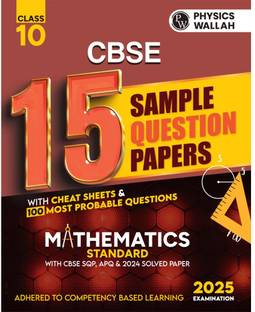 Pw Cbse 15 New Pattern Sample Question Papers Class 10 Mathematics (Standard Maths)