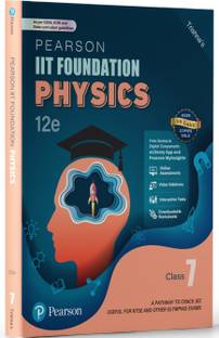 Pearson IIT Foundation'25 Physics Class 7 | For JEE, NTSE & Olympiad Exams | As per CBSE, ICSE & State Curriculums | Free acess to 8 Online Assessments, 39 Video Solutions & Interactive Tests via Pearson MyInsights & elibrary | 12th edition