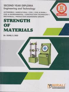 STRENGTH OF MATERIALS (MSBTE K Scheme – Semester 3 – Second Year Diploma in Automobile, Civil, Mechanical and Production Engineering)