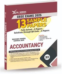 CBSE SAMPLE QUESTION PAPER ACCOUNTANCY CLASS XII  - Xcel Series CBSE Sample Paper for 2025