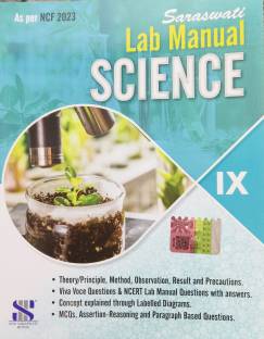 Saraswati Lab Manual Science class 9 (2024 edition)