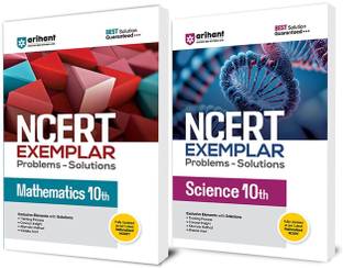 Arihant NCERT Exemplar Class 10th Science & Maths | Fully updated as per the latest rationalized NCERT