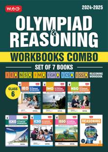 MTG NSO-IMO-IEO-NCO-IGKO-ISSO Olympiad Workbook and Reasoning Book Combo Class 6 (Set of 7 Books) | MCQs, Previous Years Paper & Achievers Section - SOF Olympiad Preparation Books For 2024-25 Exam