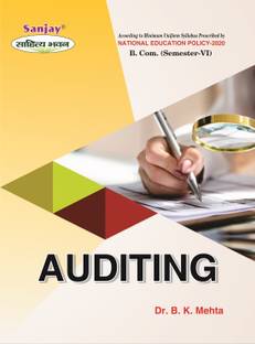 Auditing  - B.Com 6th Semester Syllabus According to National Education Policy 1 Edition