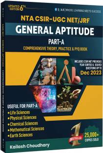 CSIR NET General Aptitude (Part A) Book  - 2025 | Theory + PYQs + Practice Questions | Best Book for CSIR UGC NET JRF Part-A | Previous Years Questions with Solutions | For Life Science, Chemical Science, Physical & Mathematical Sciences | Two Brothers Publications