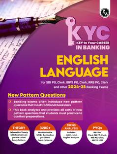 Kyc English Language Book for All Banking Exams 2024 - 2025