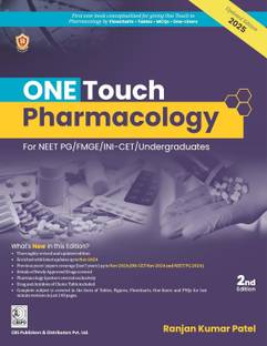 One Touch Pharmacology for NEET PG/NEXT/FMGE/INICET Undergraduates