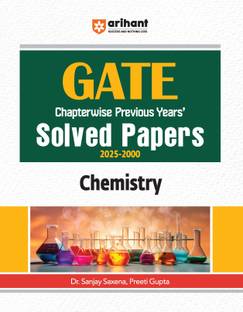 Arihant GATE Chemistry for 2026 Exam | Chapterwise Previous Years' Solved Papers (2025-2000)